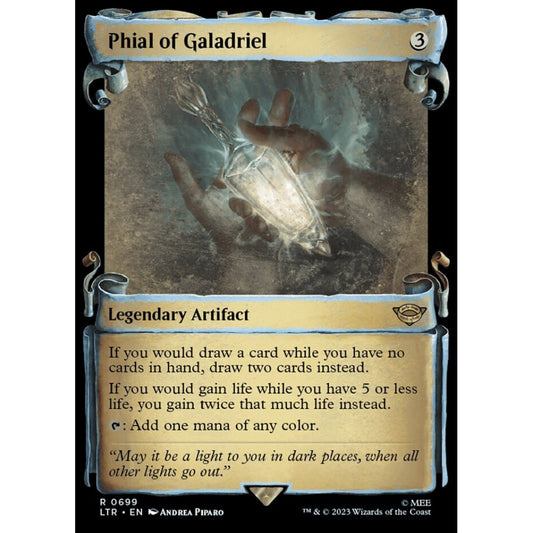 Phial of Galadriel, rare, 699, Magic the Gathering, The Lord of the Rings: Tales of Middle-earth