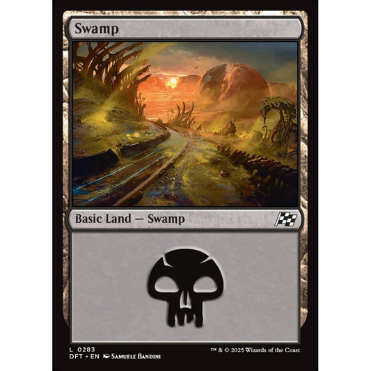 Swamp, 283, common, Magic: The Gathering, Aetherdrift