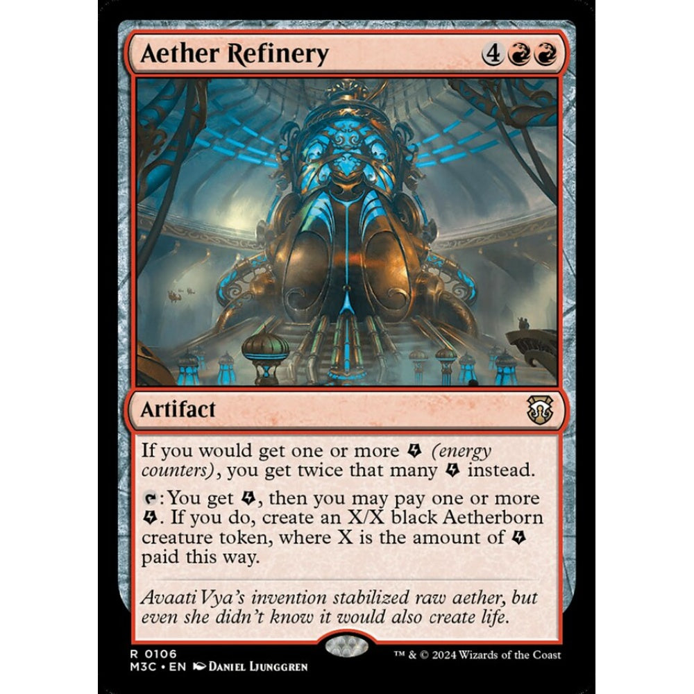 Aether Refinery, 106, rare, Magic: The Gathering, Modern Horizons 3