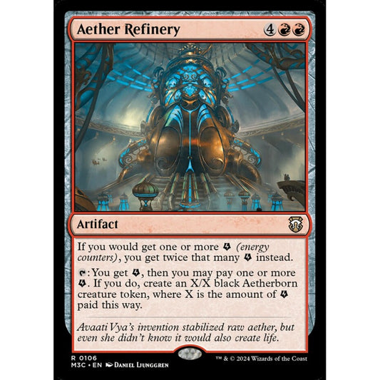 Aether Refinery, 106, rare, Magic: The Gathering, Modern Horizons 3