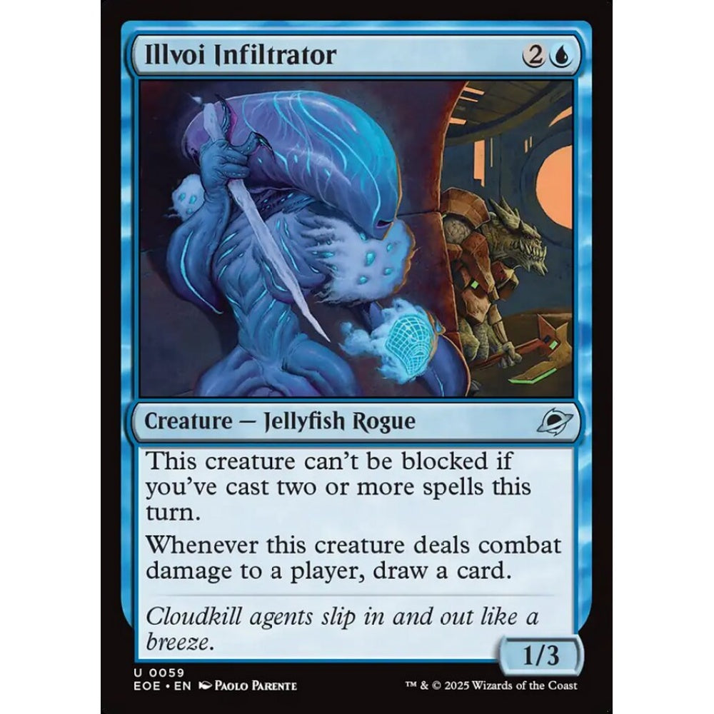 Illvoi Infiltrator uncommon 59 Magic the Gathering Edge of Eternities