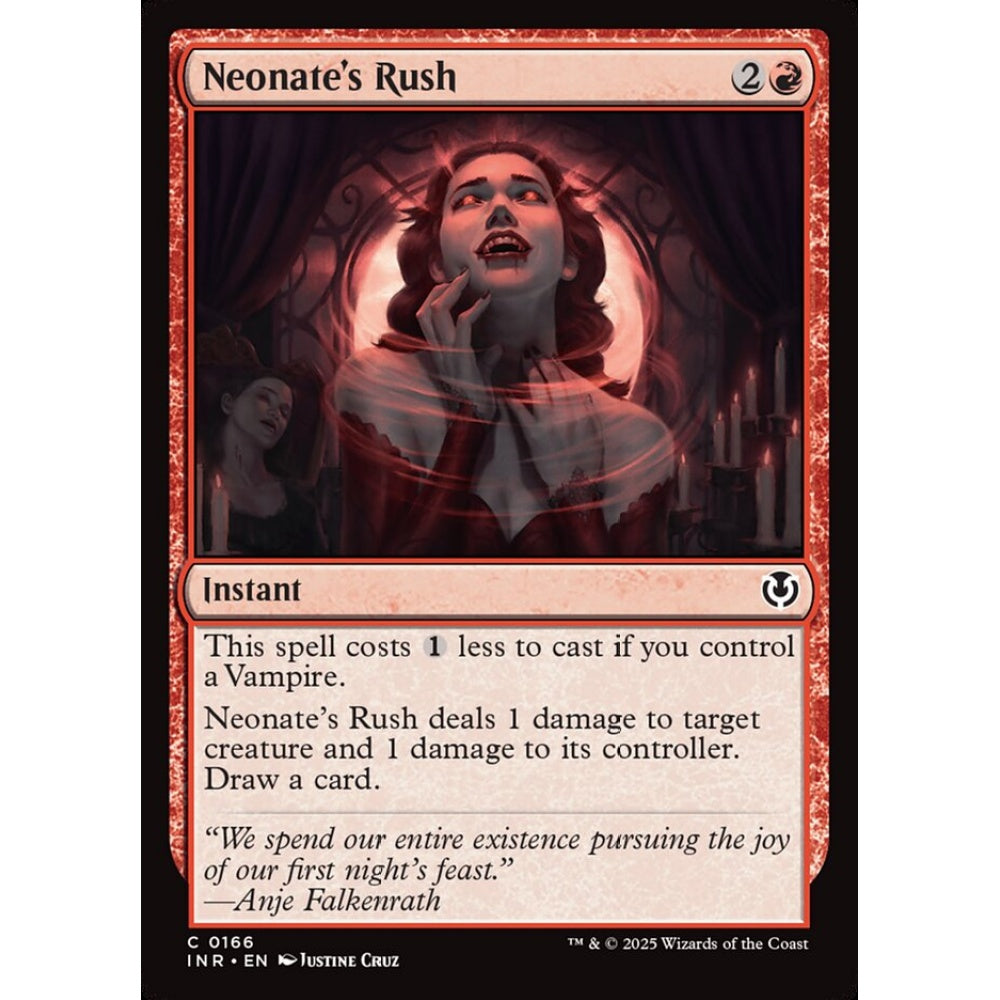 Neonate's Rush, 166, common, Magic: The Gathering, Innistrad Remastered