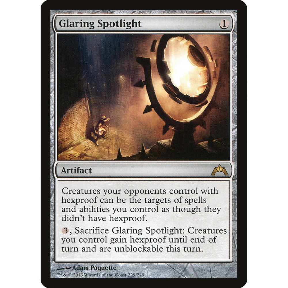 Glaring Spotlight rare 229 Magic the Gathering Gatecrash