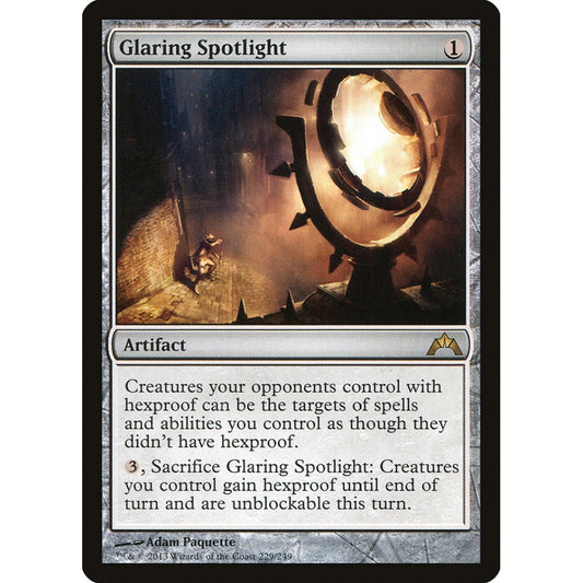 Glaring Spotlight rare 229 Magic the Gathering Gatecrash