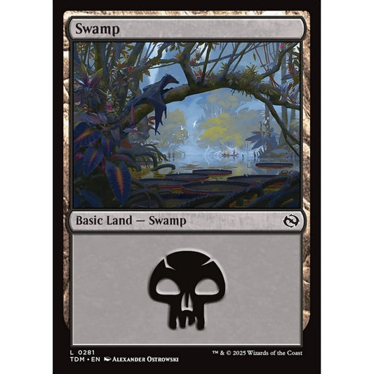 Swamp common 281 Magic the Gathering Tarkir: Dragonstorm