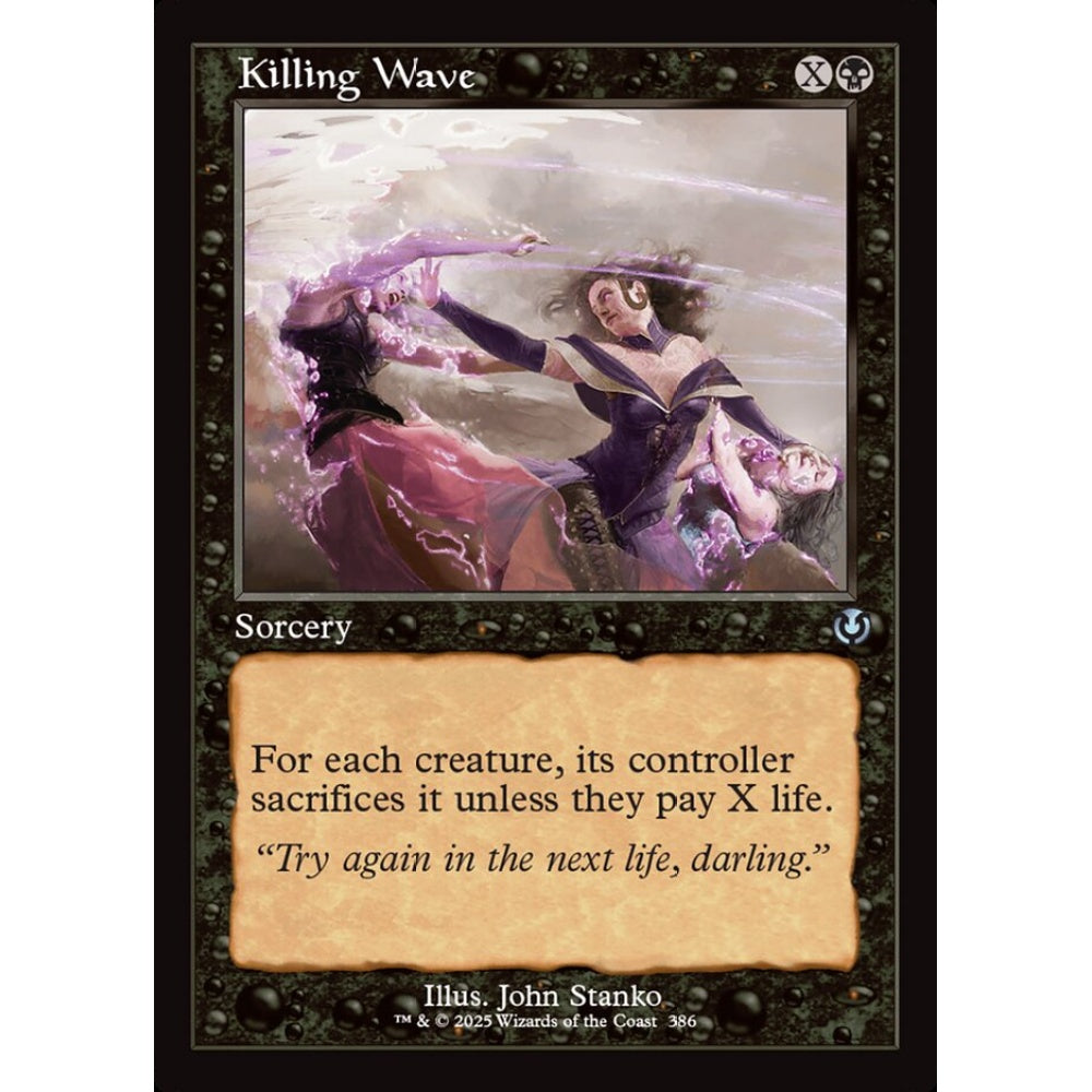 Killing Wave, 386, uncommon, Magic: The Gathering, Innistrad Remastered