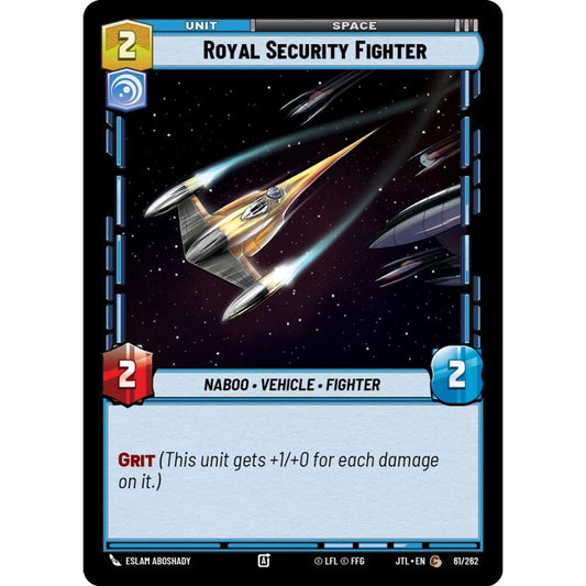 Royal Security Fighter, C, JTL 061), Star Wars Unlimited