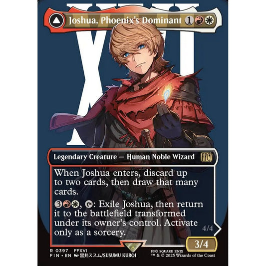 Joshua, Phoenix's Dominant // Phoenix, Warden of Fire rare 397 Magic the Gathering Final Fantasy