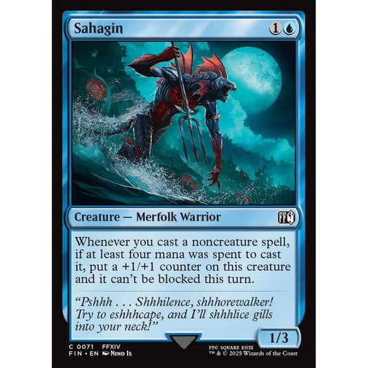 Sahagin common 71 Magic the Gathering Final Fantasy