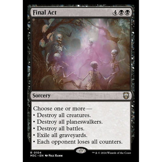 Final Act, 104, rare, Magic: The Gathering, Modern Horizons 3