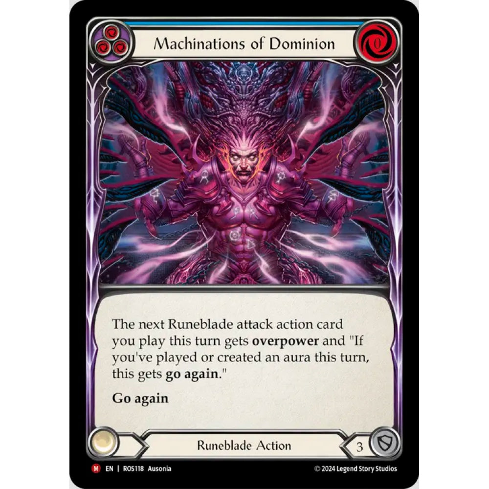 Machinations of Dominion, ROS118, Majestic, Flesh and Blood, Rosetta