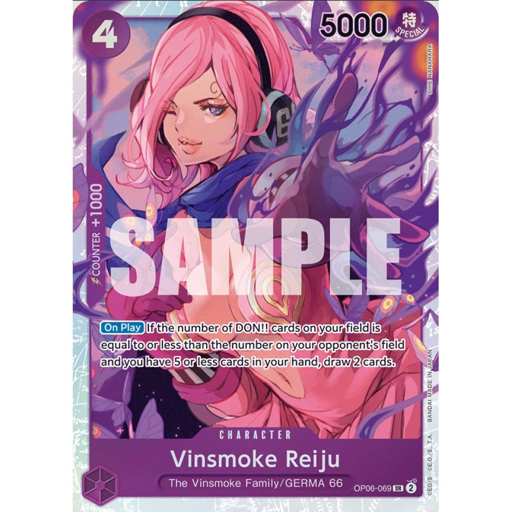 Vinsmoke Reiju, OP06-069, Super Rare, One Piece, Wings of the Captain