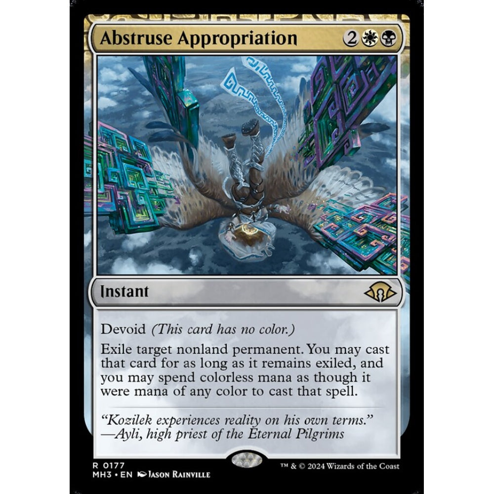 Abstruse Appropriation, 177, rare, Magic: The Gathering, Modern Horizons 3
