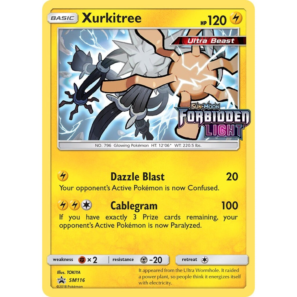Xurkitree Promo SM116 Pokemon Card Game Sun & Moon Promos