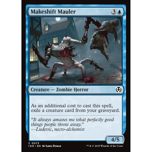 Makeshift Mauler, 73, common, Magic: The Gathering, Innistrad Remastered
