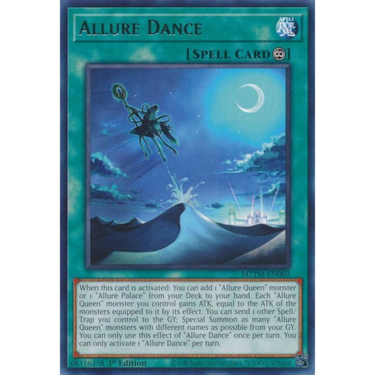 Allure Dance MZTM-EN060 Rare Yu-Gi-Oh Maze of the Master