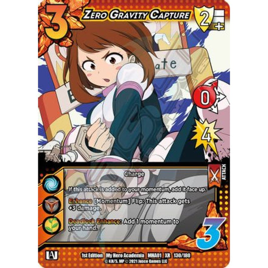 Zero Gravity Capture, 130/180, XR, UniVersus, MHA01 My Hero Academia