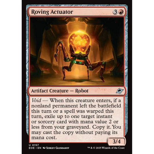 Roving Actuator uncommon 157 Magic the Gathering Edge of Eternities