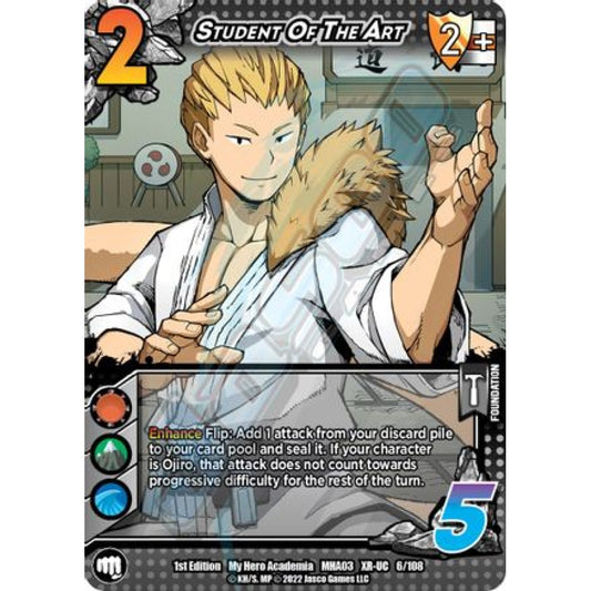 Student of the Art, 6/108, XR-UC, UniVersus, MHA03 Heroes Clash
