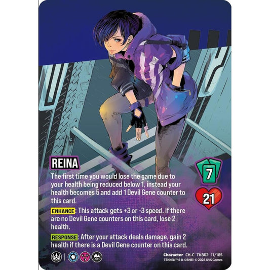 Reina 11/185 TK802 Universus Tekken 8 Character CH