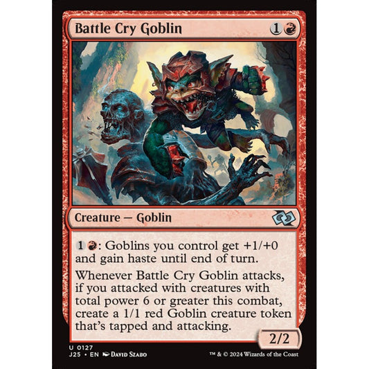 Battle Cry Goblin, 127, uncommon, Magic: The Gathering, Foundations Jumpstart