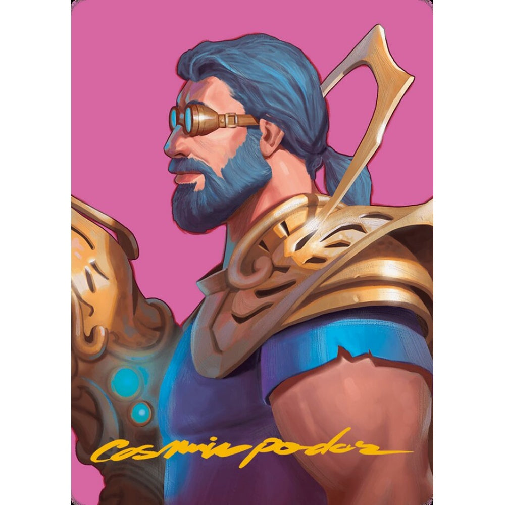 Satya, Aetherflux Genius // Satya, Aetherflux Genius common 26 Magic the Gathering Modern Horizons 3 Art Series