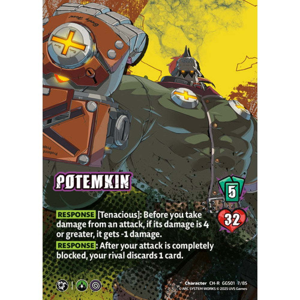 Potemkin 7/85 Universus Card Game Guilty Gear -Strive- CH Non-Foil