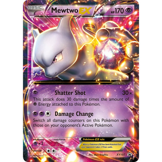 Mewtwo-EX Promo XY107 Pokemon Card Game XY Promos