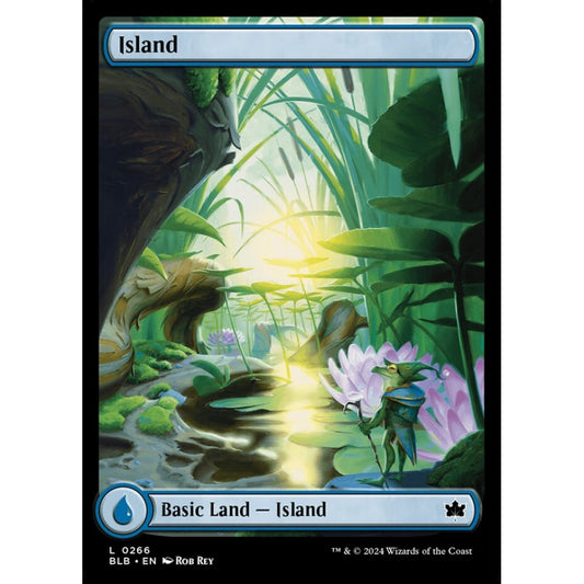 Island, 266, common, Magic: The Gathering, Bloomburrow