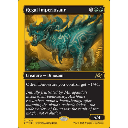 Regal Imperiosaur, 470, rare, Magic: The Gathering, Aetherdrift