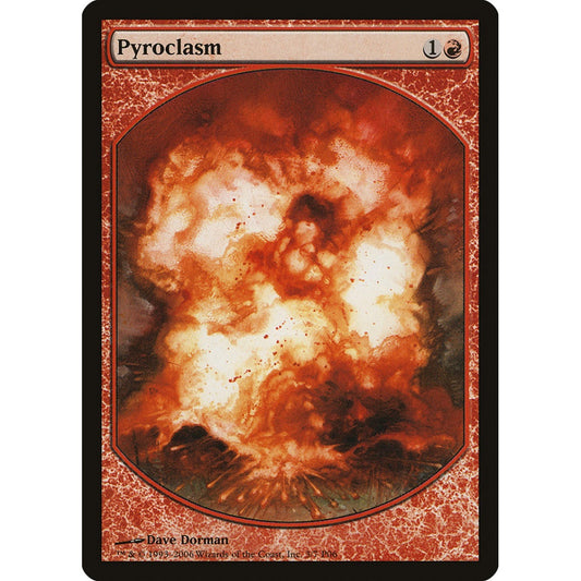 Pyroclasm rare 3 Magic the Gathering Magic Player Rewards 2006