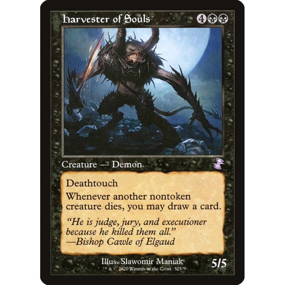 Harvester of Souls special 325 Magic the Gathering Time Spiral Remastered