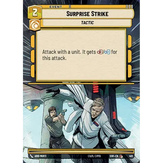 Surprise Strike, 482, C, Star Wars Unlimited, Sparks Of Rebellion