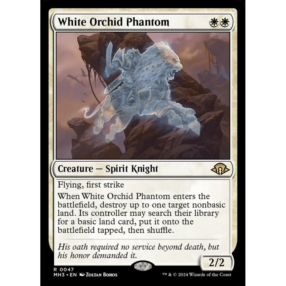 White Orchid Phantom, 47, rare, Magic: The Gathering, Modern Horizons 3