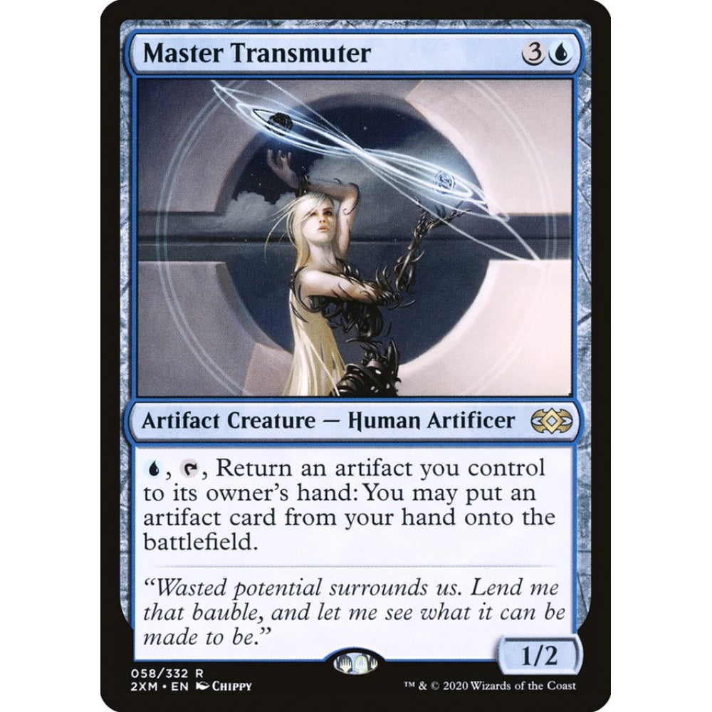 Master Transmuter rare 58 Magic the Gathering Double Masters