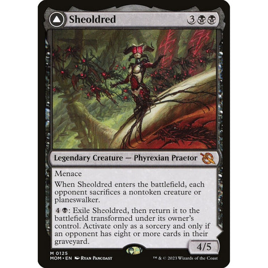 Sheoldred // The True Scriptures mythic 125 Magic the Gathering March of the Machine