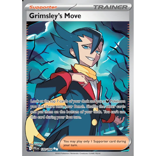 Grimsley's Move Ultra Rare 120/094 Pokemon Card Game Phantasmal Flames