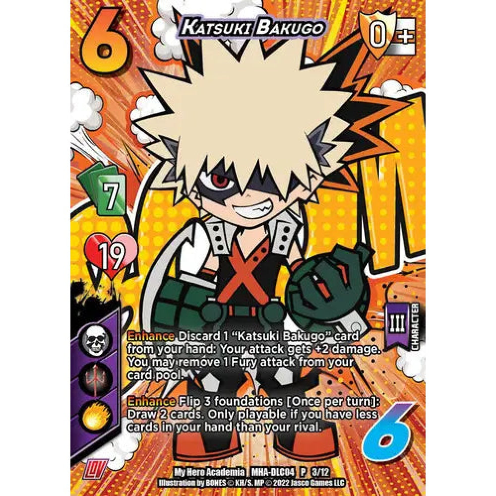 Katsuki Bakugo (III) (MHA-DLC04 3/12) – Card Goblin