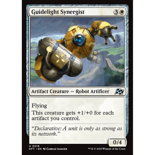 Guidelight Synergist, 16, uncommon, Magic: The Gathering, Aetherdrift