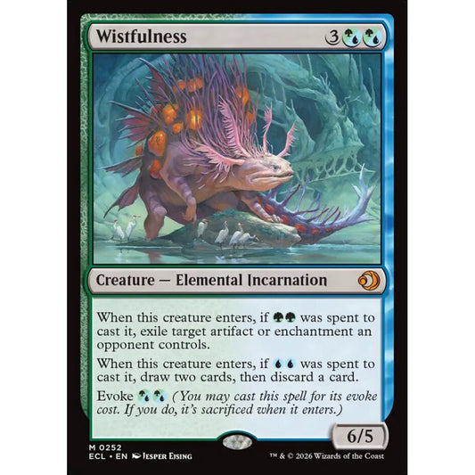 Wistfulness mythic 252 Magic the Gathering Lorwyn Eclipsed