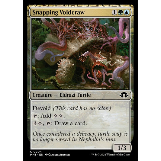 Snapping Voidcraw, 204, common, Magic: The Gathering, Modern Horizons 3