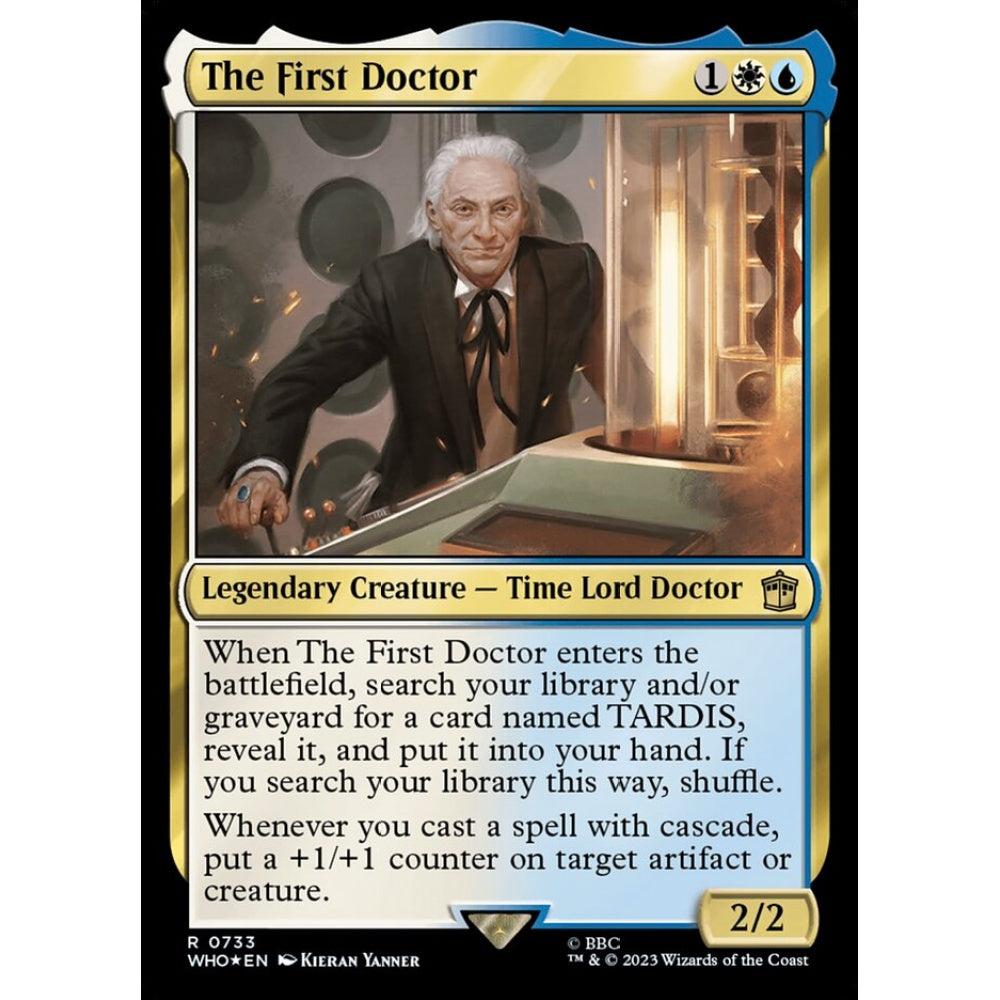 The First Doctor rare 733 Magic the Gathering Doctor Who