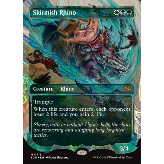 Skirmish Rhino mythic 418 Magic the Gathering Tarkir: Dragonstorm