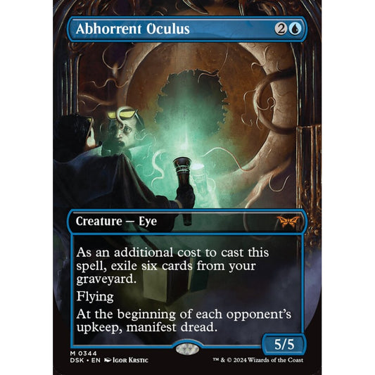 Abhorrent Oculus, 344, mythic, Magic: The Gathering, Duskmourn: House of Horror