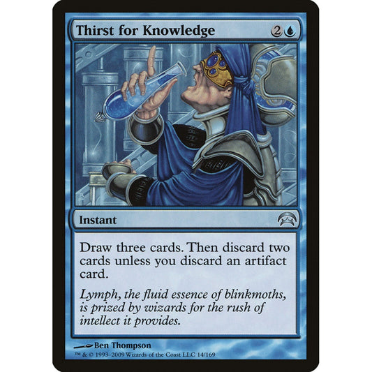 Thirst for Knowledge uncommon 14 Magic the Gathering Planechase