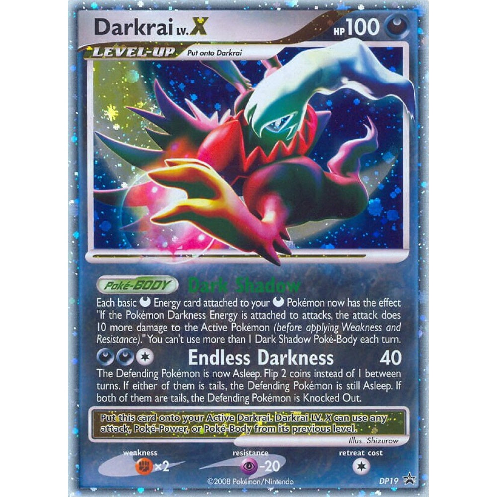 Darkrai LV.X Promo DP19 Pokemon Card Game Diamond & Pearl Promos