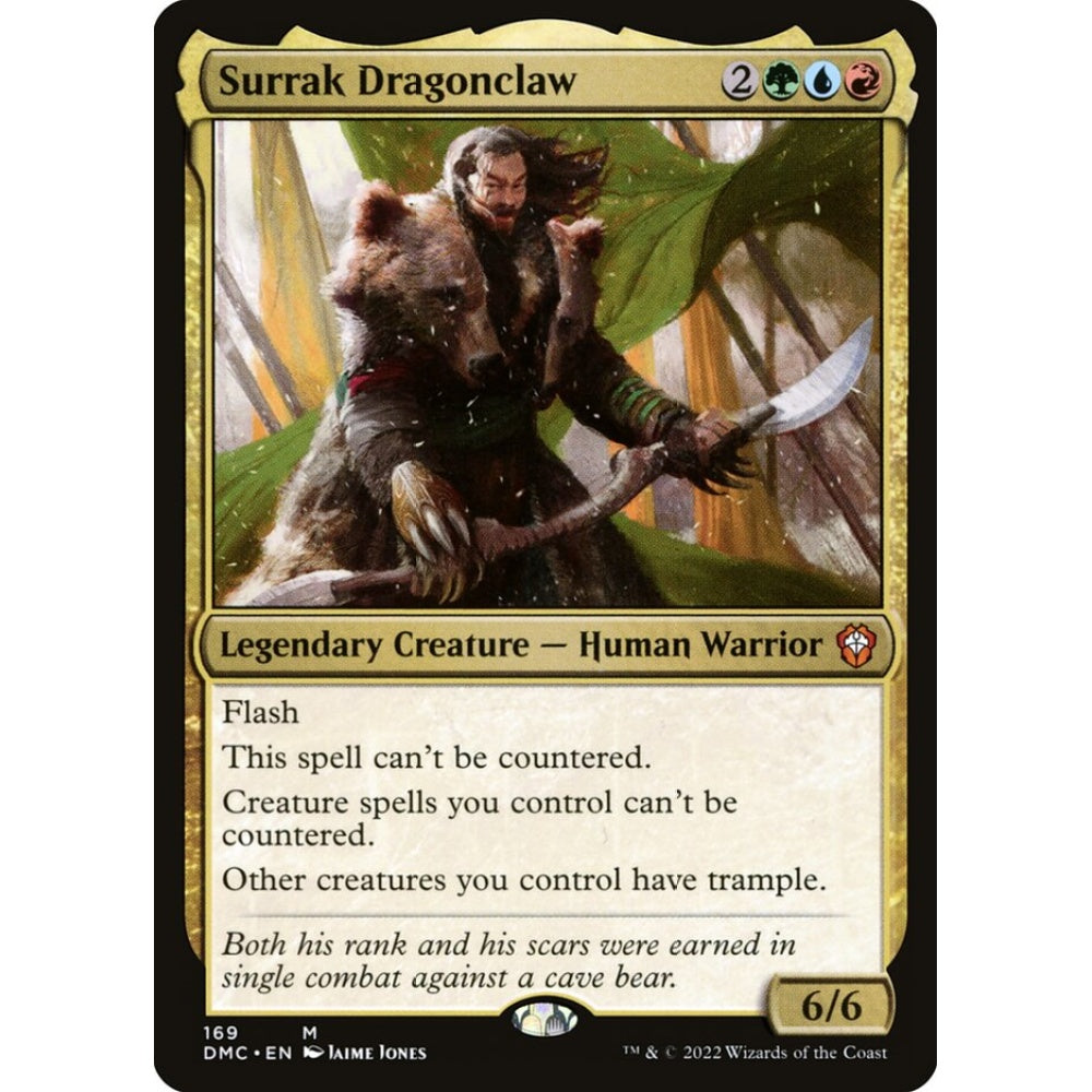 Surrak Dragonclaw mythic 169 Magic the Gathering Dominaria United Commander