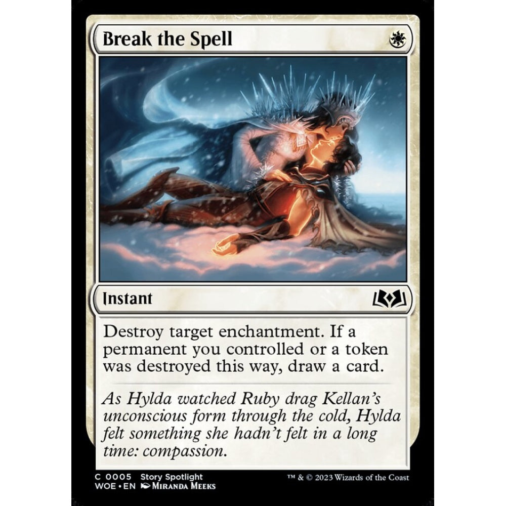 Break the Spell, common, 5, Magic the Gathering, Wilds of Eldraine