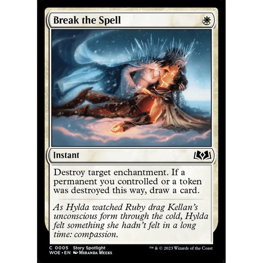 Break the Spell, common, 5, Magic the Gathering, Wilds of Eldraine