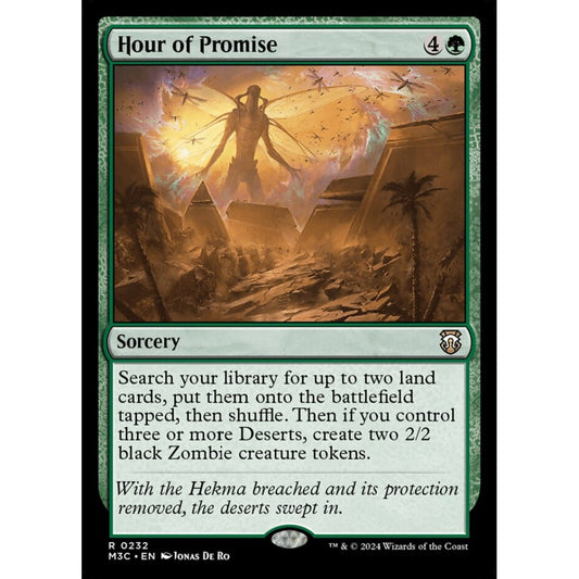 Hour of Promise, 232, rare, Magic: The Gathering, Modern Horizons 3